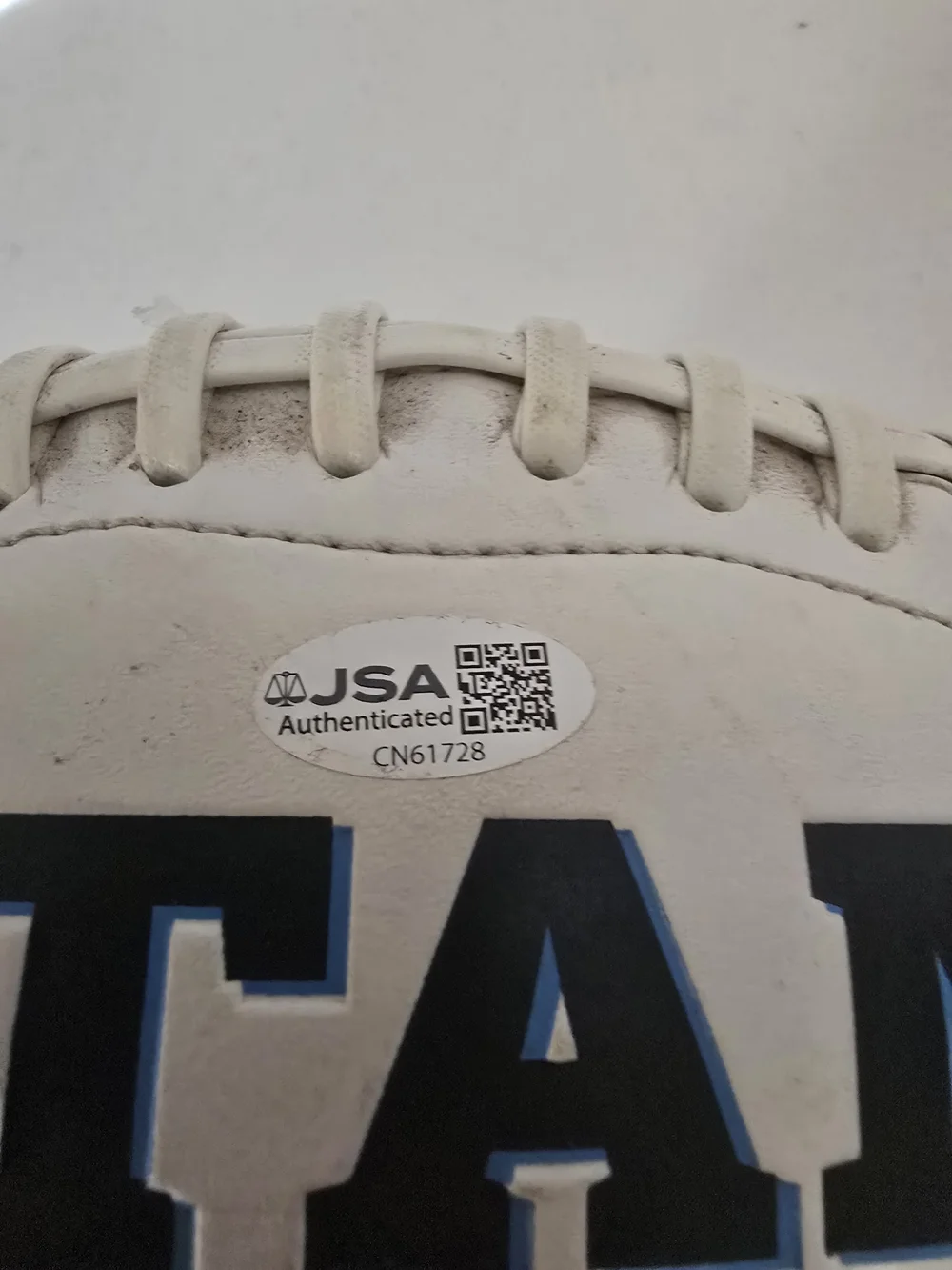 JSA COA Signed Tennessee Titans Football - Marcus Mariota, Ryan Succop & More